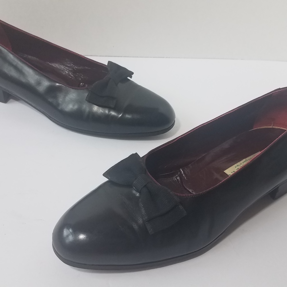 Cole Haan 9D Bragano Formal Tuxedo Slip-ons with Grosgain Ribbon, RARE, LUXE - Picture 2 of 8